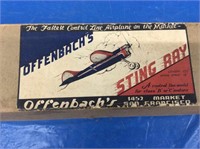 Vintage Offenbach's Sting Ray model airplane