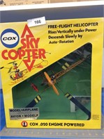 Vintage Cox Sky Copter model airplane