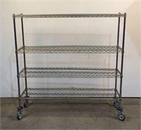 Metro Rolling Metal Wire Rack