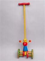 Vintage Wooden Push Toy