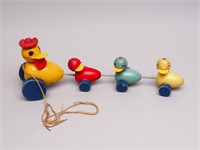 Vintage Fisher Price Ducks Pull Toy