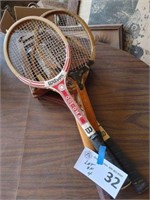 Tennis Racks- Lot of Four(4)