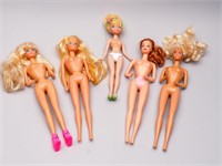 Vintage Barbies and Tinkerbell