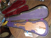 Children's Violin w/ Two Cases- Lot of Two(2)