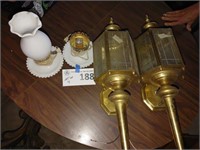 Electric Lamps &Wall Lights- Lot of Four(4)