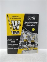 50th anniversary Waterloo Siskins reunion book