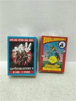 Ghost busters series 1 and 2 cards