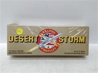 Desert Storm 110 full color collector cards box