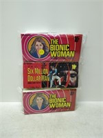 The Bionic Woman bubble gum card boxes no cards
