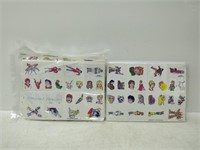 large quantity of Voltron Tattoo stickers