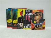 Alf and Ghostbusters movie card inserts