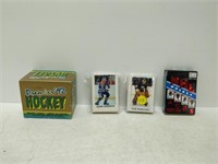 3 sets of hockey cards O Pee Chee, etc