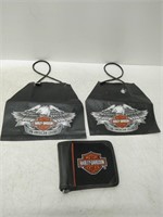 Harley Davidson pouches and collectible bags