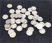 (40) Full Date Buffalo Nickels