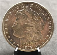1879-O Morgan Silver Dollar, EF45