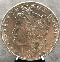 1897-O Morgan Silver Dollar, BU
