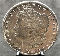 1882-S Morgan Silver Dollar, BU