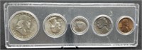1954-D Five Coin Mint Set