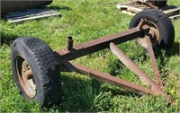 Rear Axle from Wagon Running Gears