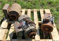 3 Electric Motors - UNTESTED-