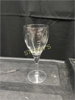 19 Crystal Wine Glasses