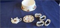 Royal Albert Bone China - Pet Bowl, Tea Pot