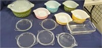 Assortment of Pyrex &  Anchor Hocking Dishes