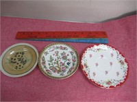 Lot Of 3 China Plates (Shandock bros,& MOre )