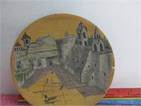 Wooden  Collector plate