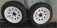 2-TASK MASTER TRAILER TIRES 4.80-12