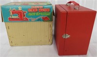 CHILDS 1960'S ELECTRIC SEWING MACHINE*IOB