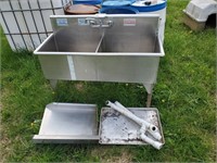 Stainless Steel Sink 21 x 50 x 39"