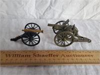 Metal Miniature Toy Cannons