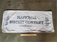 1931 National Biscuit Company Sack