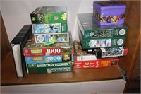 VERY LARGE LOT OF PUZZLES AND GAMES