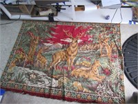 Large Deer tapestry /Rug