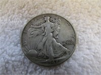 1942 Silver Walking Liberty Half Dollar