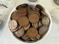 Lot of Old Pennies