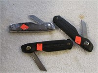 3- Stanley Box Cutter Knives