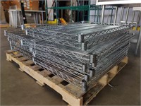 Pallet of 16 24inX36in Metro Rack Shelves