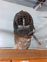 Fencing Mask in Glass Box