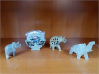 Elephants & elephant coasters