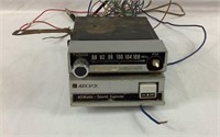 Vintage Audiovox radio an amp