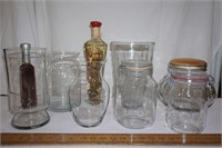 Decorative Canisters, Bottles, and Vases
