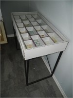 Glass Top Cubby Display Case