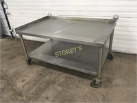 ALL S/S Equipment Stand on Wheels - 48 x 30 x 24