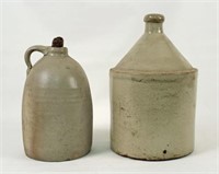 Stoneware Chicken Waterer and Early TN Jug