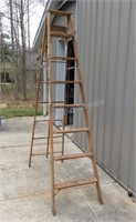 Holland 8 Foot Wood Ladder