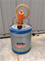 Galvanized Gas Can