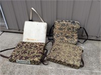 Four Boat Seat Cushions / Floats